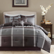 Madison Park Westdale Tröster Duvet Cover Jacquard Grau Bettwäsche Set